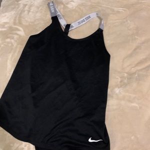 Nike workout black tank